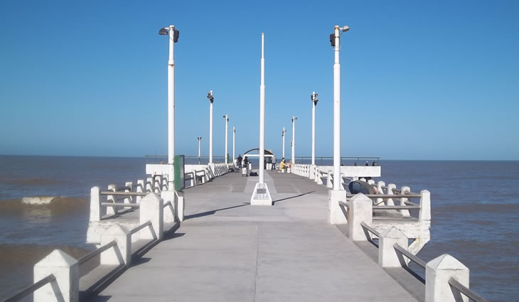 muelle de Mar de Ajó