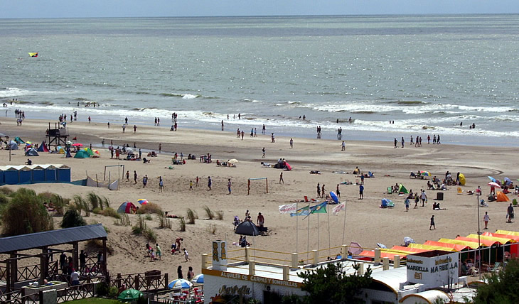 playa de San Clemente del Tuyu