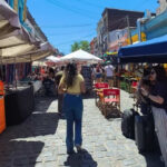 Calles del barrio de San Telmo ubicado en la Ciudad de Buenos Aires