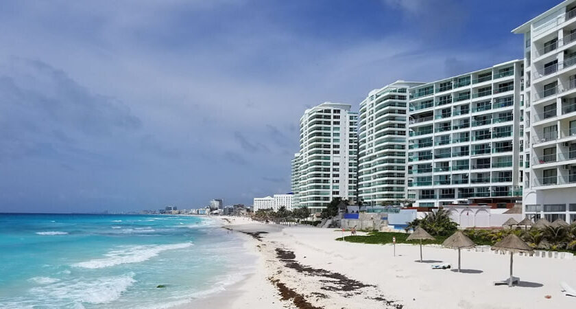 Playa en Cancún